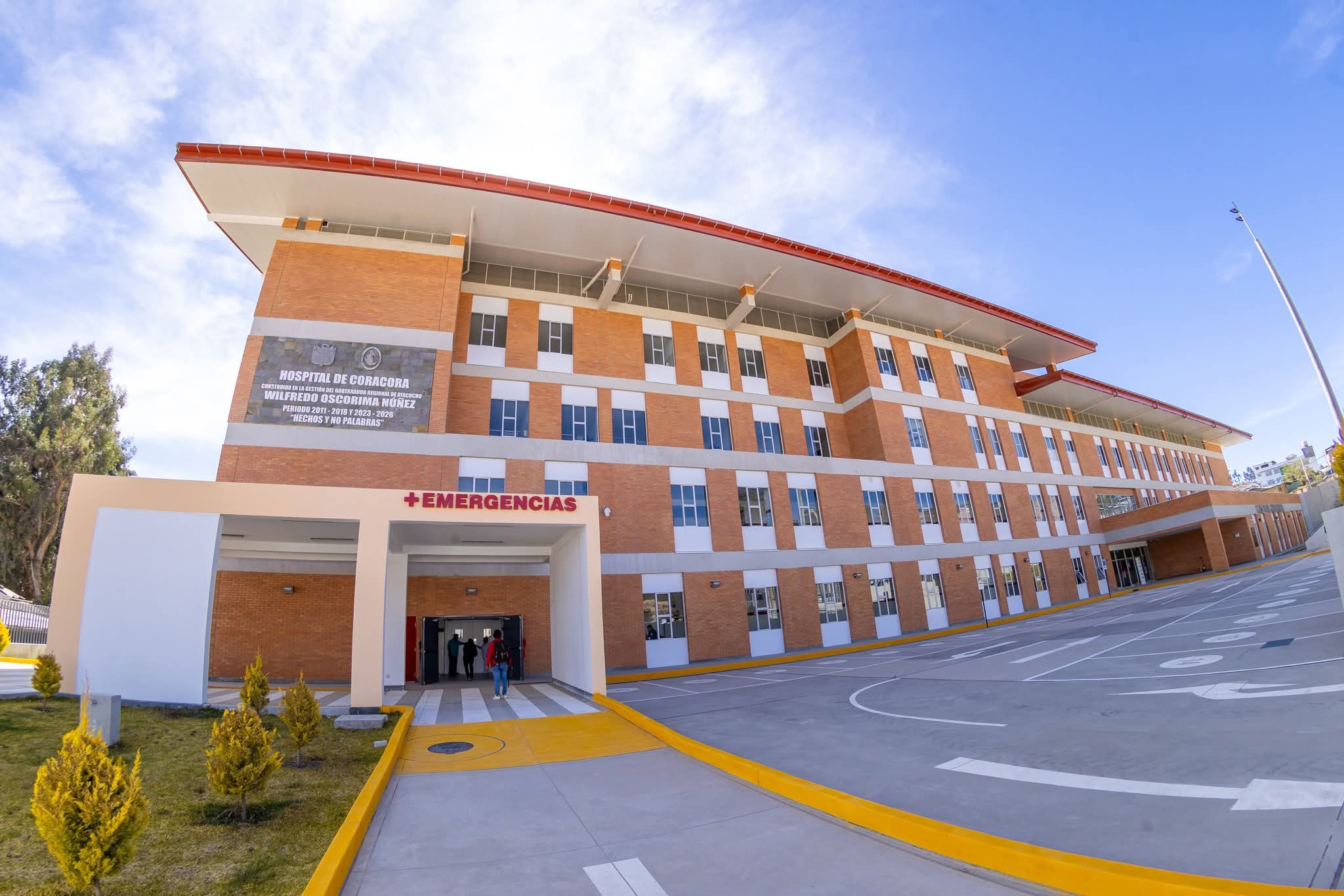 FALTA POCO: Hospital de Cora Cora cada vez más cerca de la población de Parinacochas